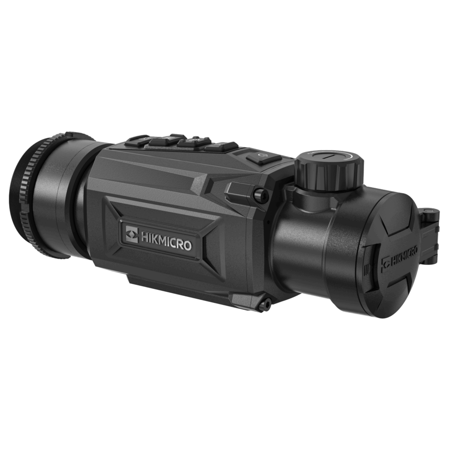 Front right view of the HikMicro Thunder Thermal Clip on TH35PC 2.0