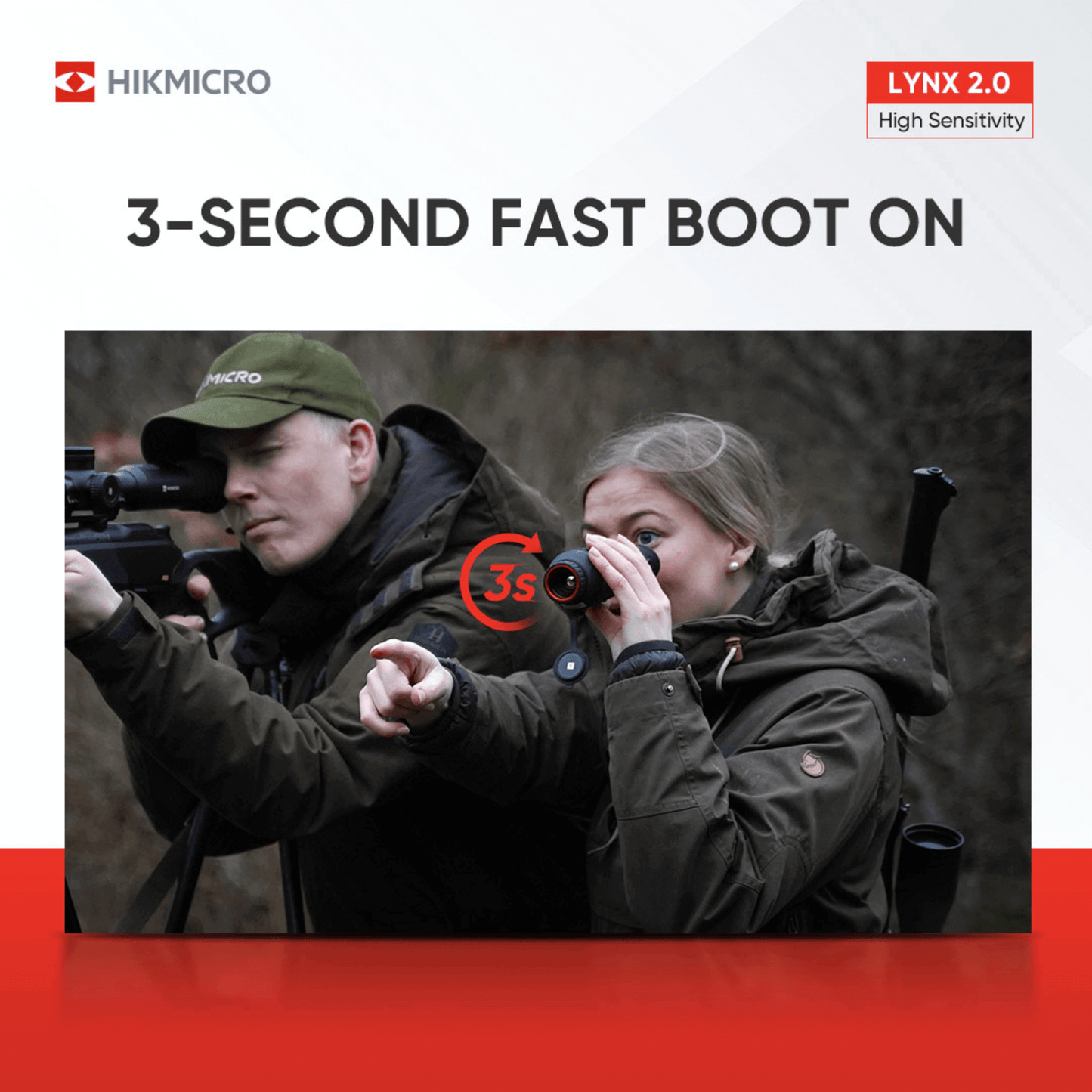 Lynx LH19 2.0 Handheld Thermal Spotter Fast Boot capable