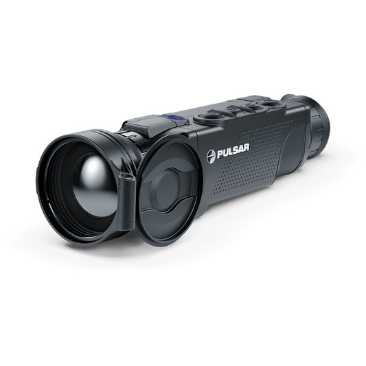 Front left view Pulsar Helion 2 XQ50F Thermal Imaging Monocular - Cape Thermal