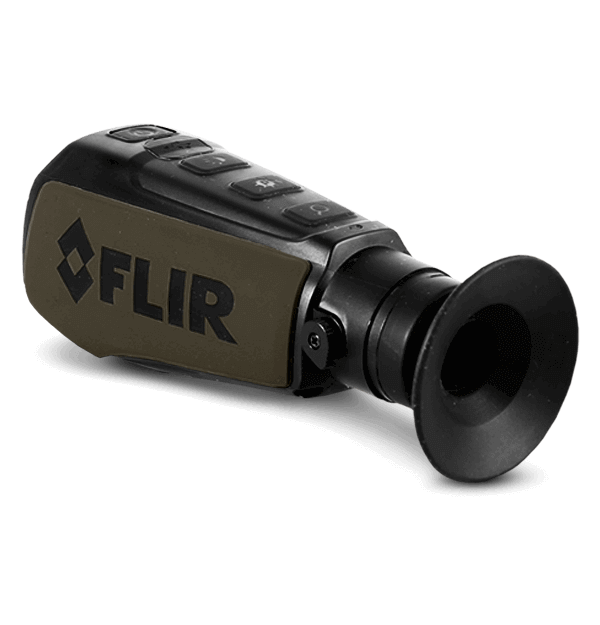 Back Left View of Teledyne FLIR Scout III 320 Thermal Monocular - Cape Thermal
