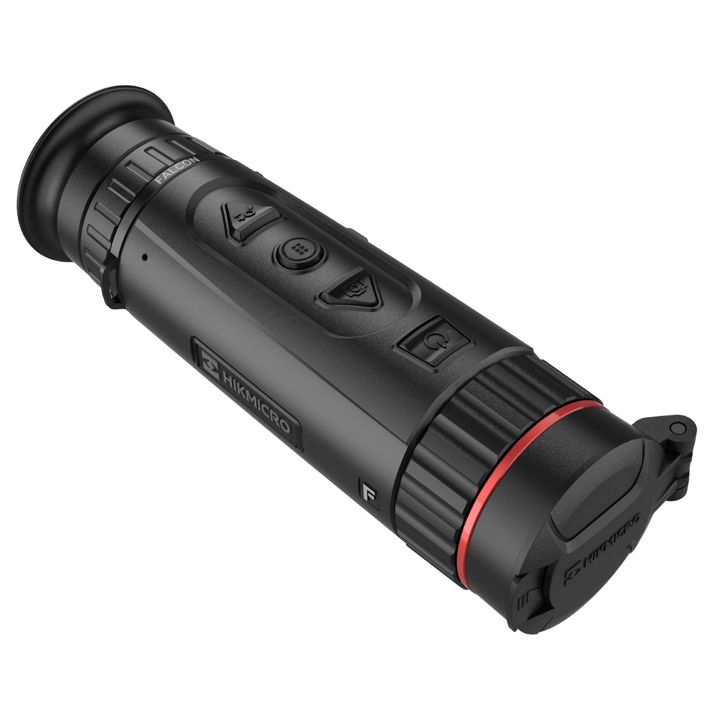 HikMicro Thermal Imaging Monocular for Sale - HikMicro Falcon Series FH25 - HM-TS43-25XG_W-FH25 - Front Right View from Top