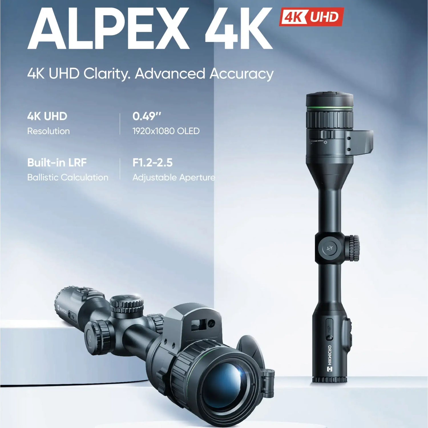 ALPEX 4K - night vision scopes 