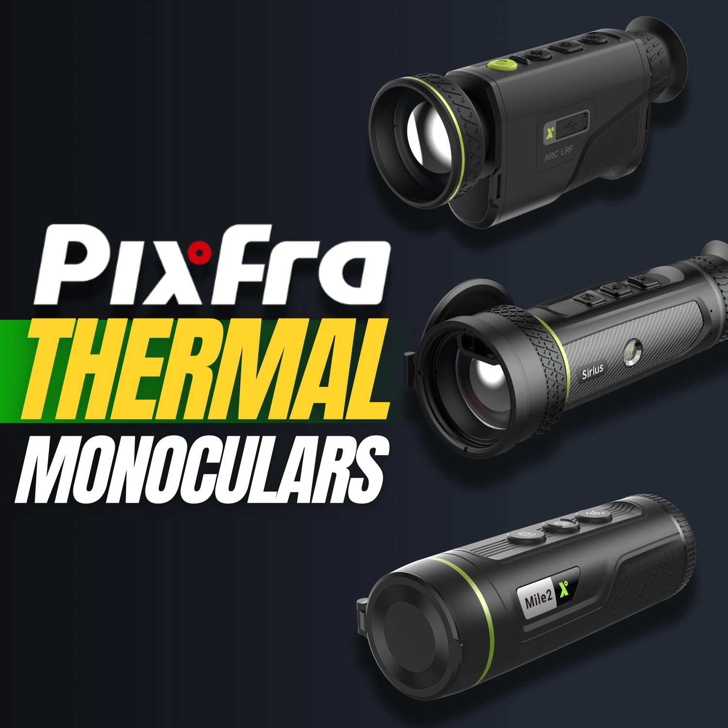 Pixfra Thermal monoculars Cape Thermal collection