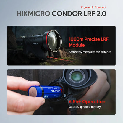 HIKMICRO Condor LRF CQ50L 2.0 - Handheld Thermal Monocular