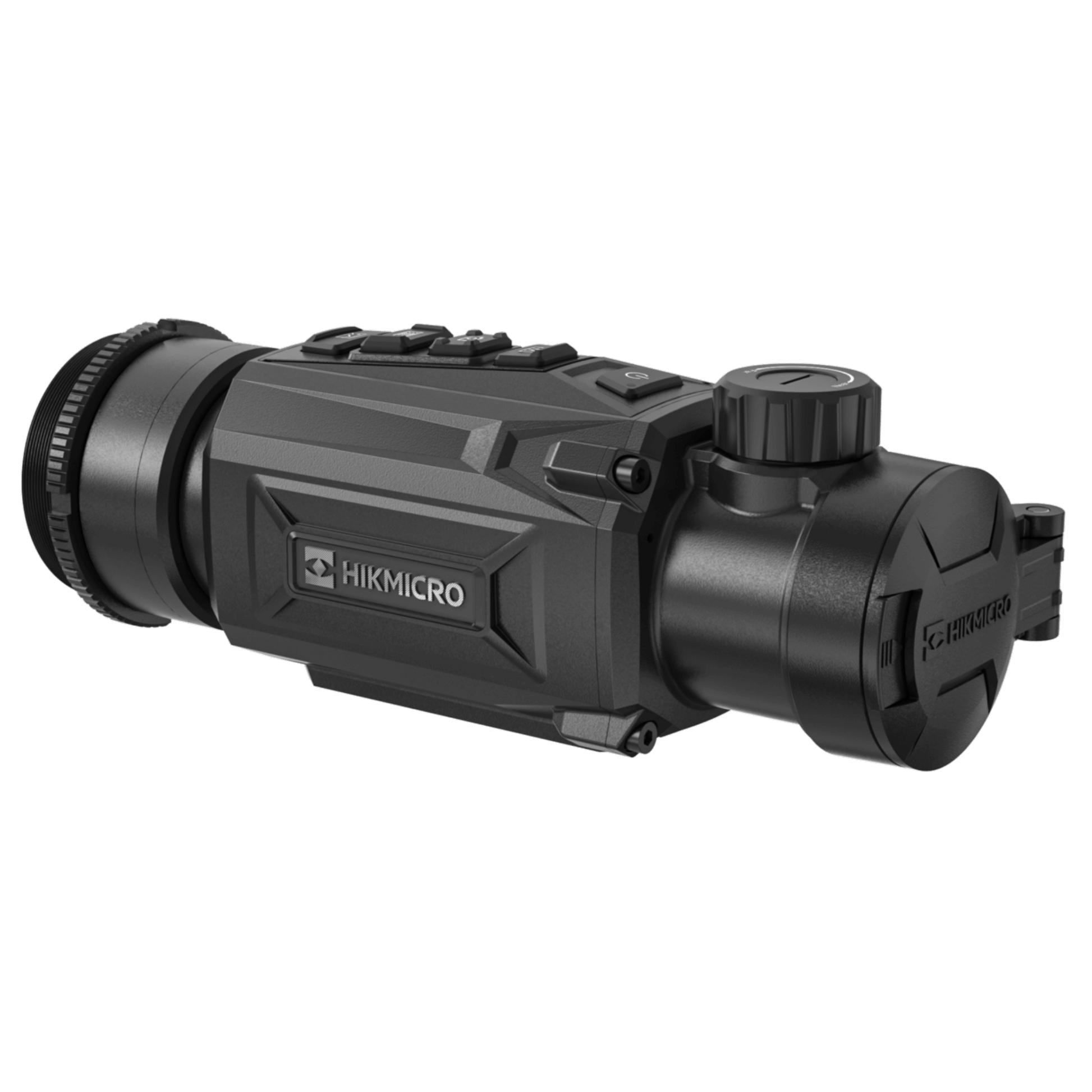 Front Right View of The HikMicro Thunder TQ35CR 2.0 Thermal Imaging Clip-On