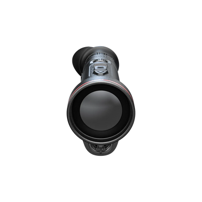 Hikmicro Condor LRF CQ50L - Front facing view of the new Condor thermal monocular featuring a large 50mm Lens 