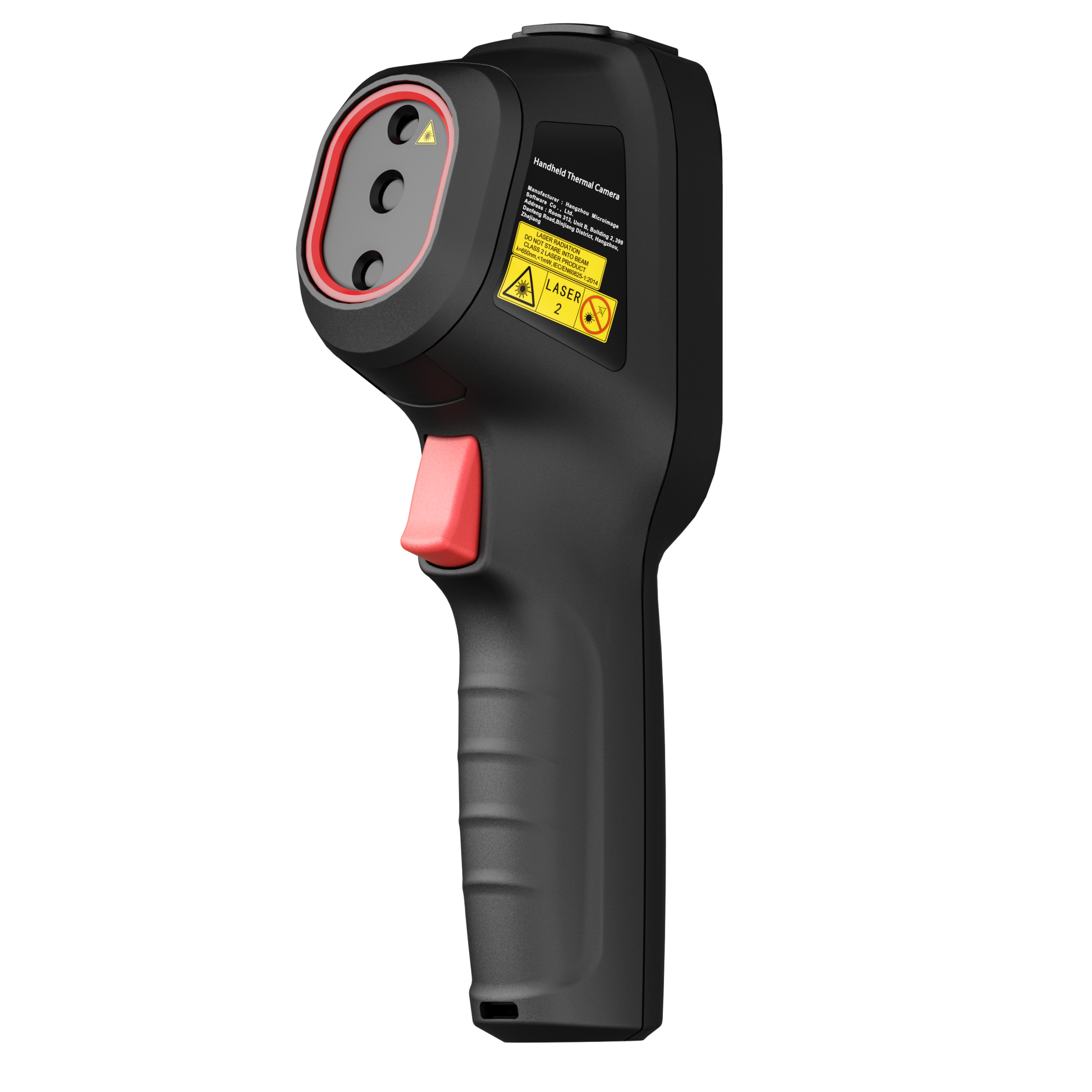 Front Left View of the Bi-Spectrum HikMicro Eco-V Handheld Thermal Imager 