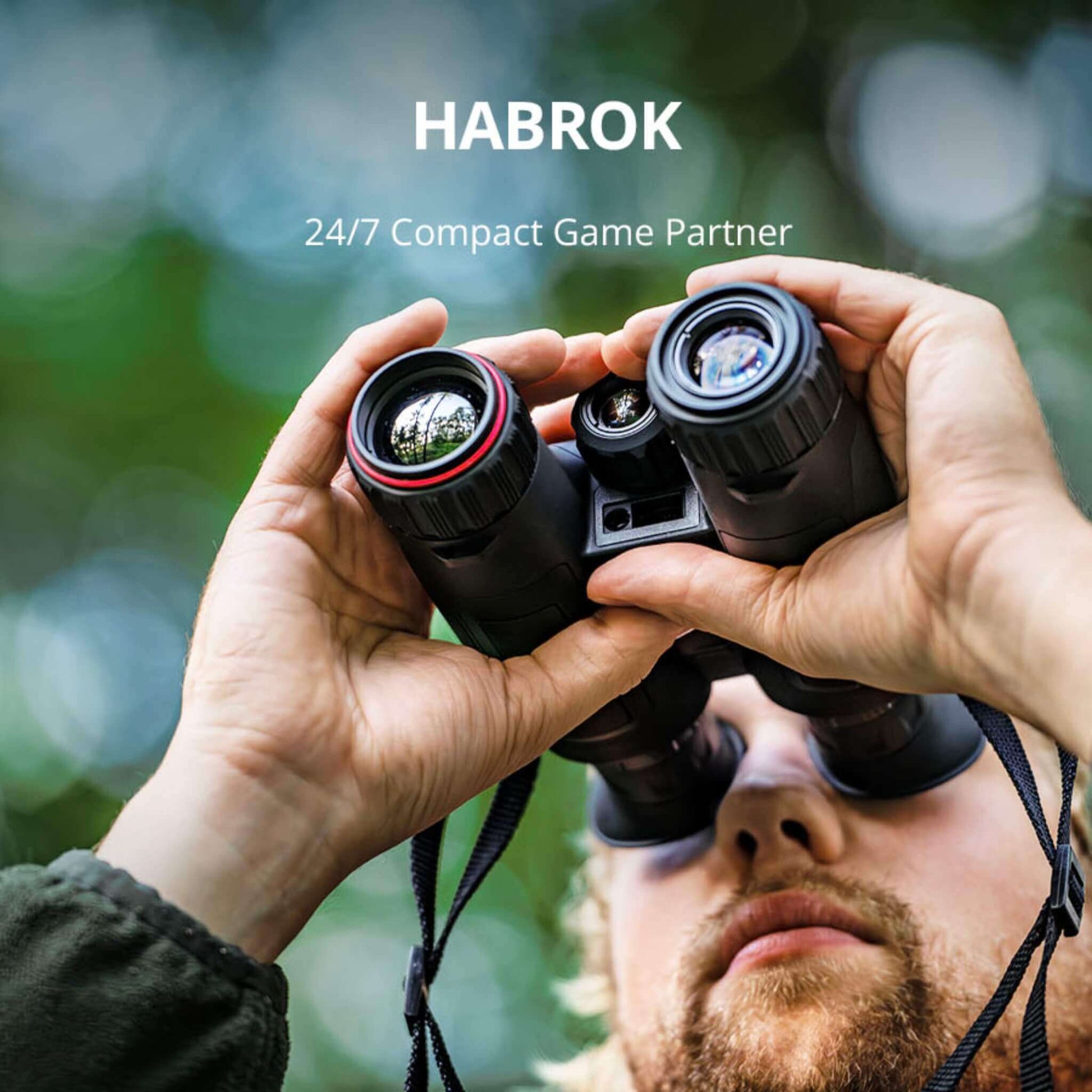 HikMicro Habrok Multi-Spectrum Binoculars with Thermal Imaging - Compact Multi-Function 24/7 imaging