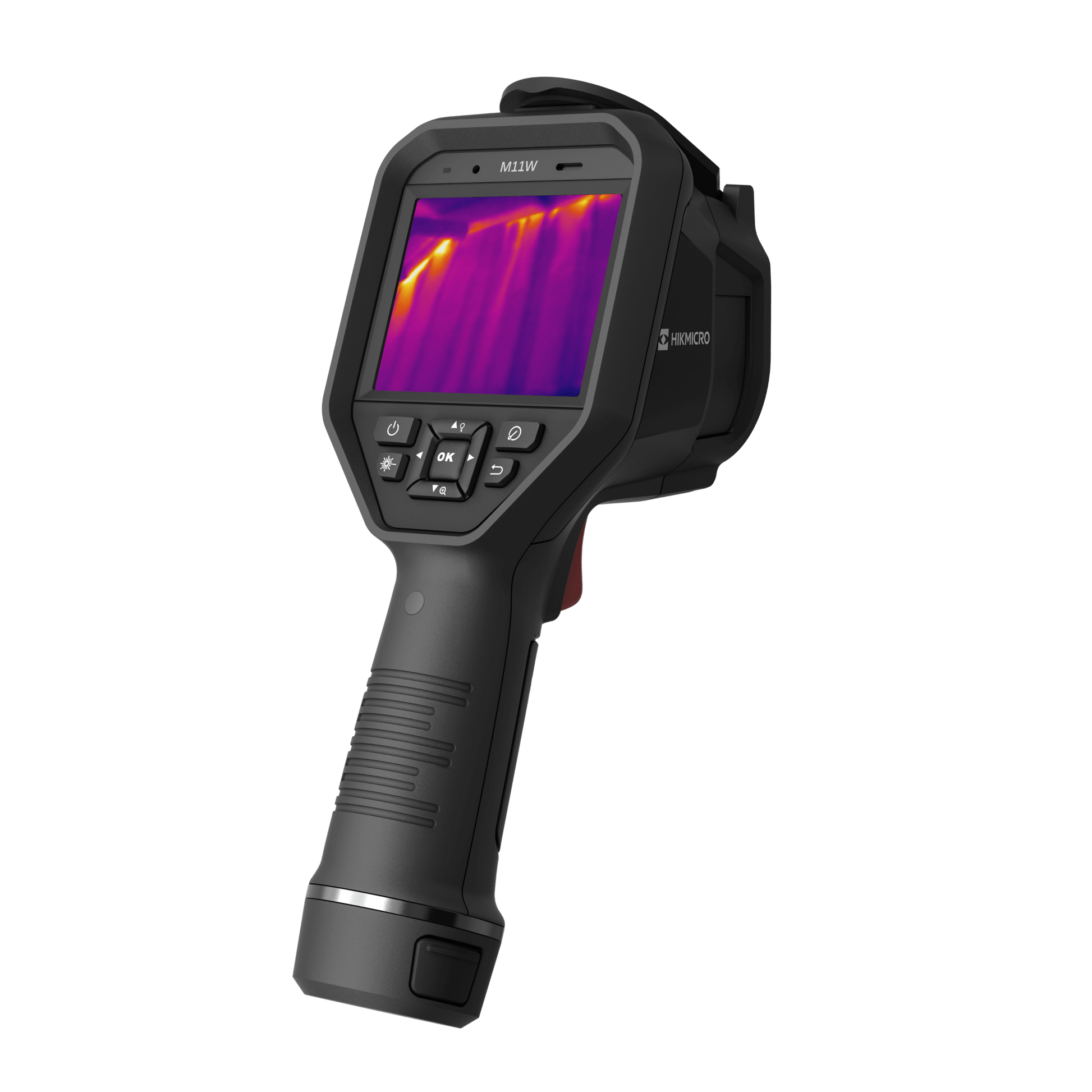 HikMicro M11W Handheld Thermography Camera alternative rear right view on a transparent background