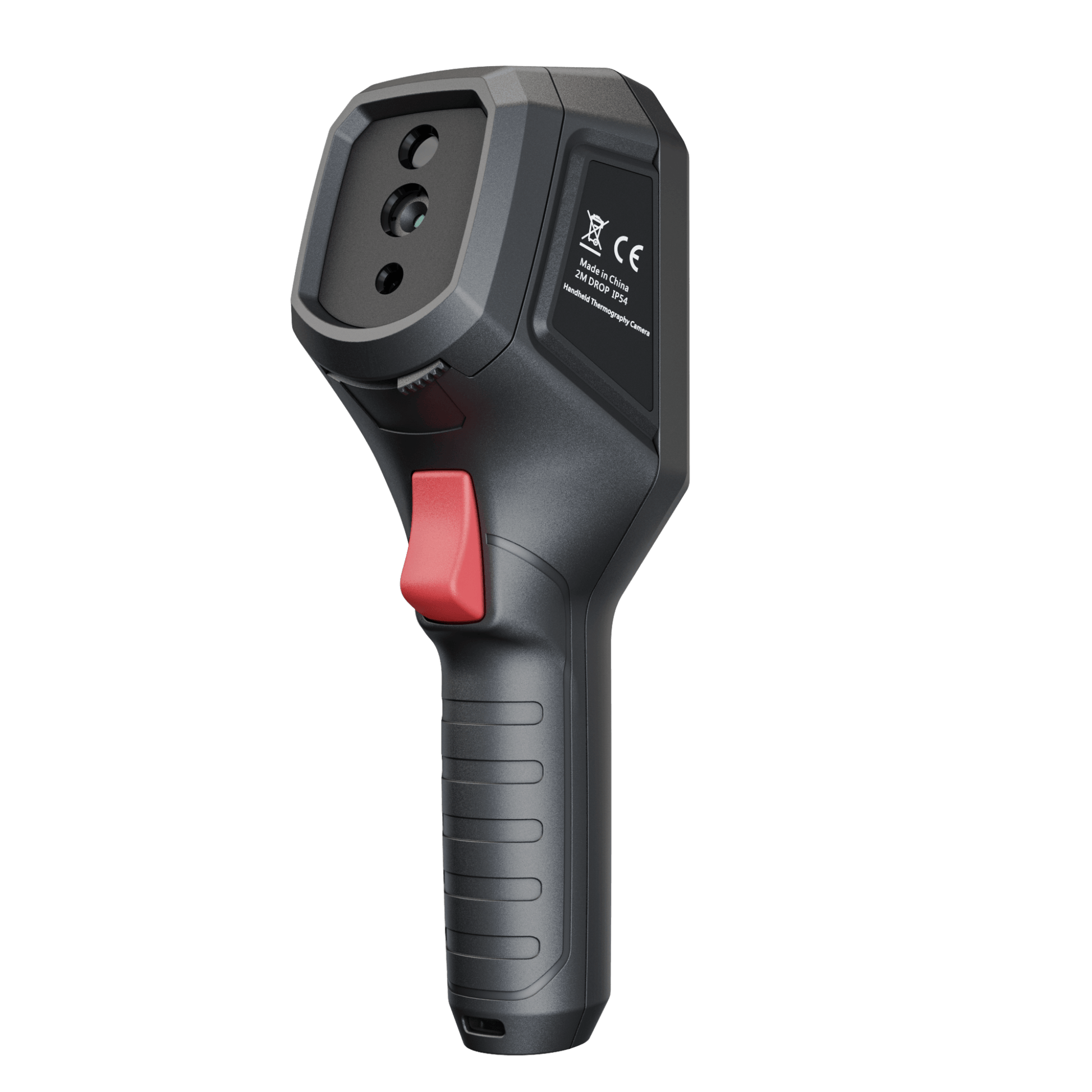 HikMicro B20S thermal imager featuring a 3.2-inch LCD screen, 2MP visual camera, and IP54 rugged housing for industrial use