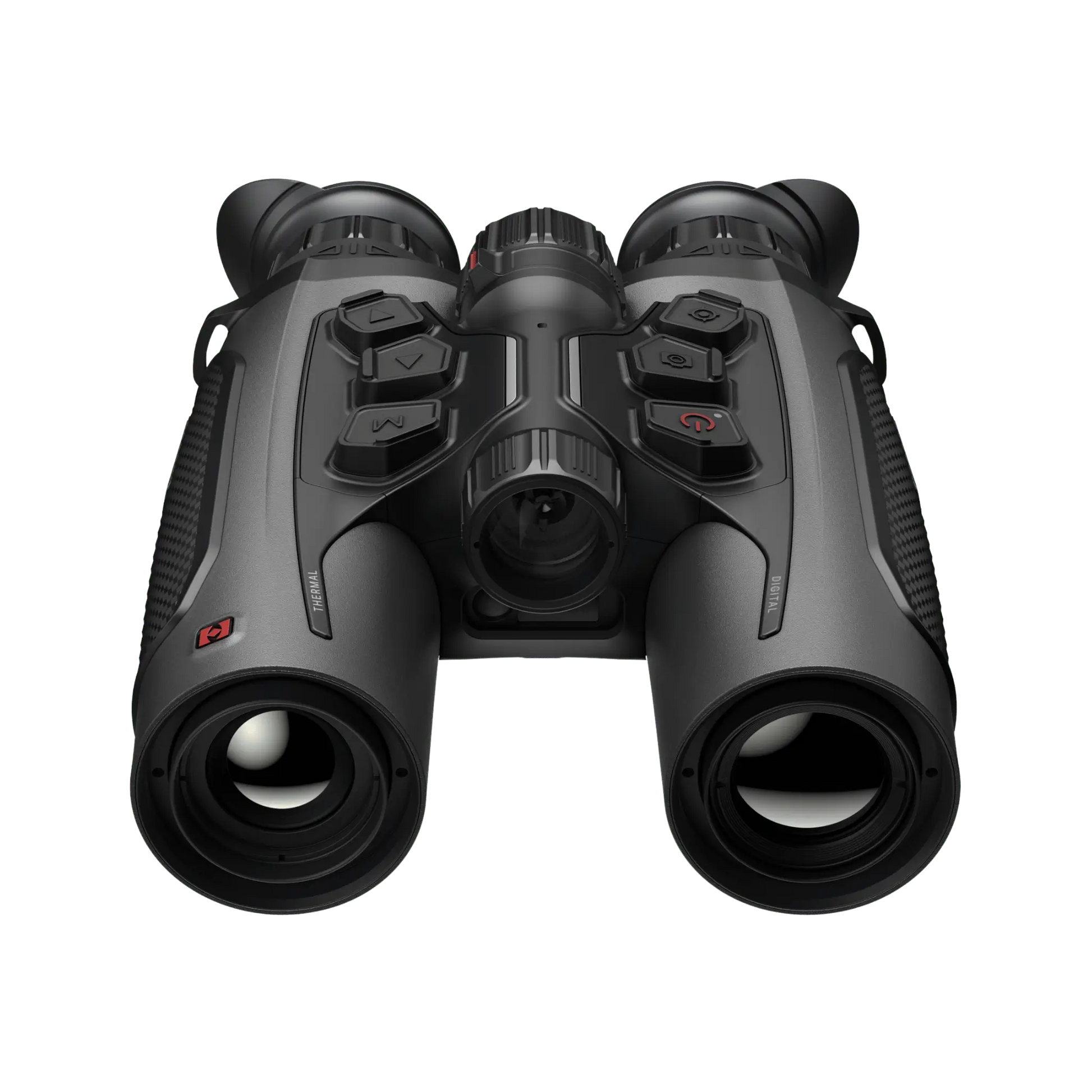 Facing front: HE25L 2.0 showcasing 25mm thermal and 60mm 4K digital lenses for multispectral scouting.