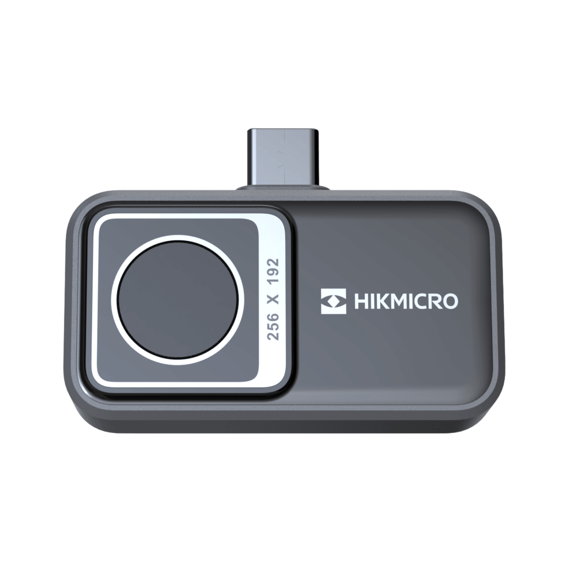 HikMicro Mini2 V2 thermal imager 3-in-1 interface showing USB-C and Lightning port compatibility for universal smartphone use