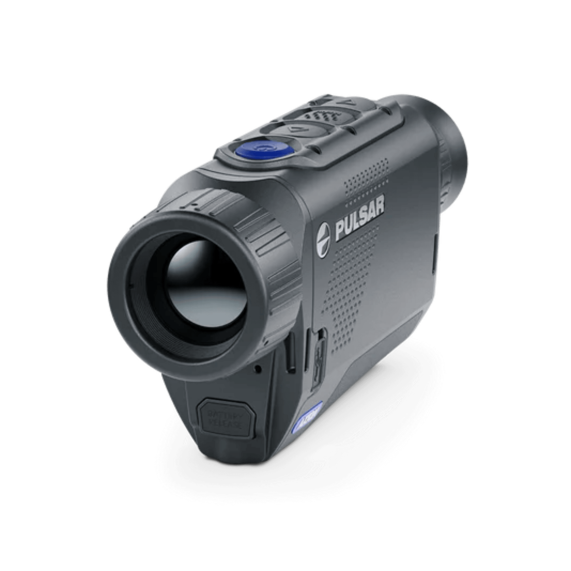 Pulsar Axion XQ30 Pro thermal monocular held in hand