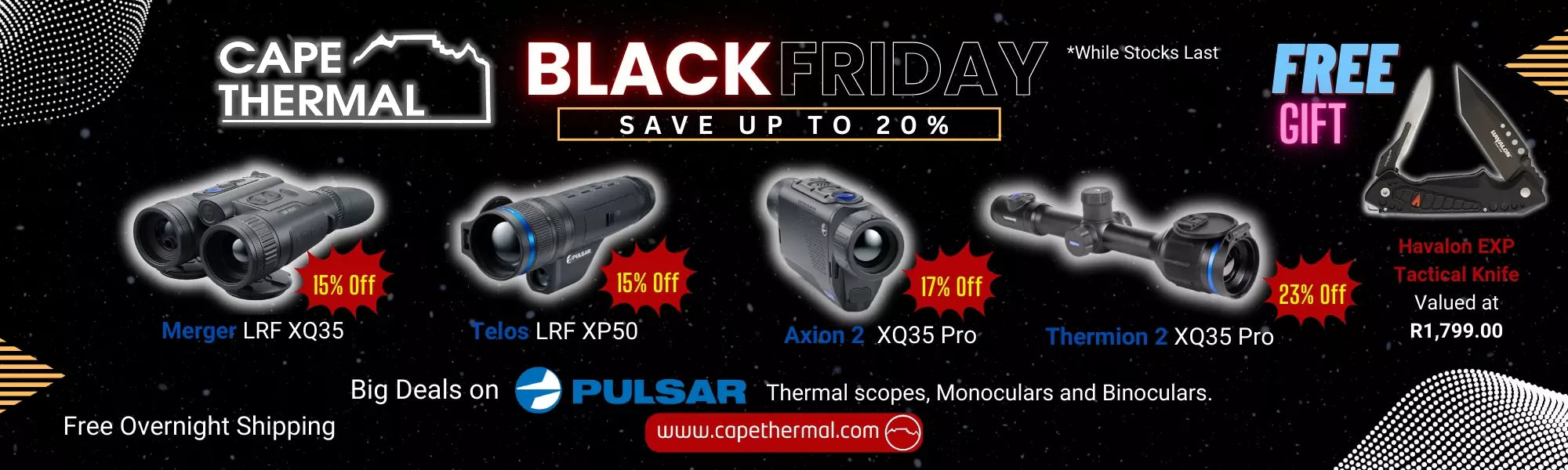 Pulsar South Africa - Black Friday Special