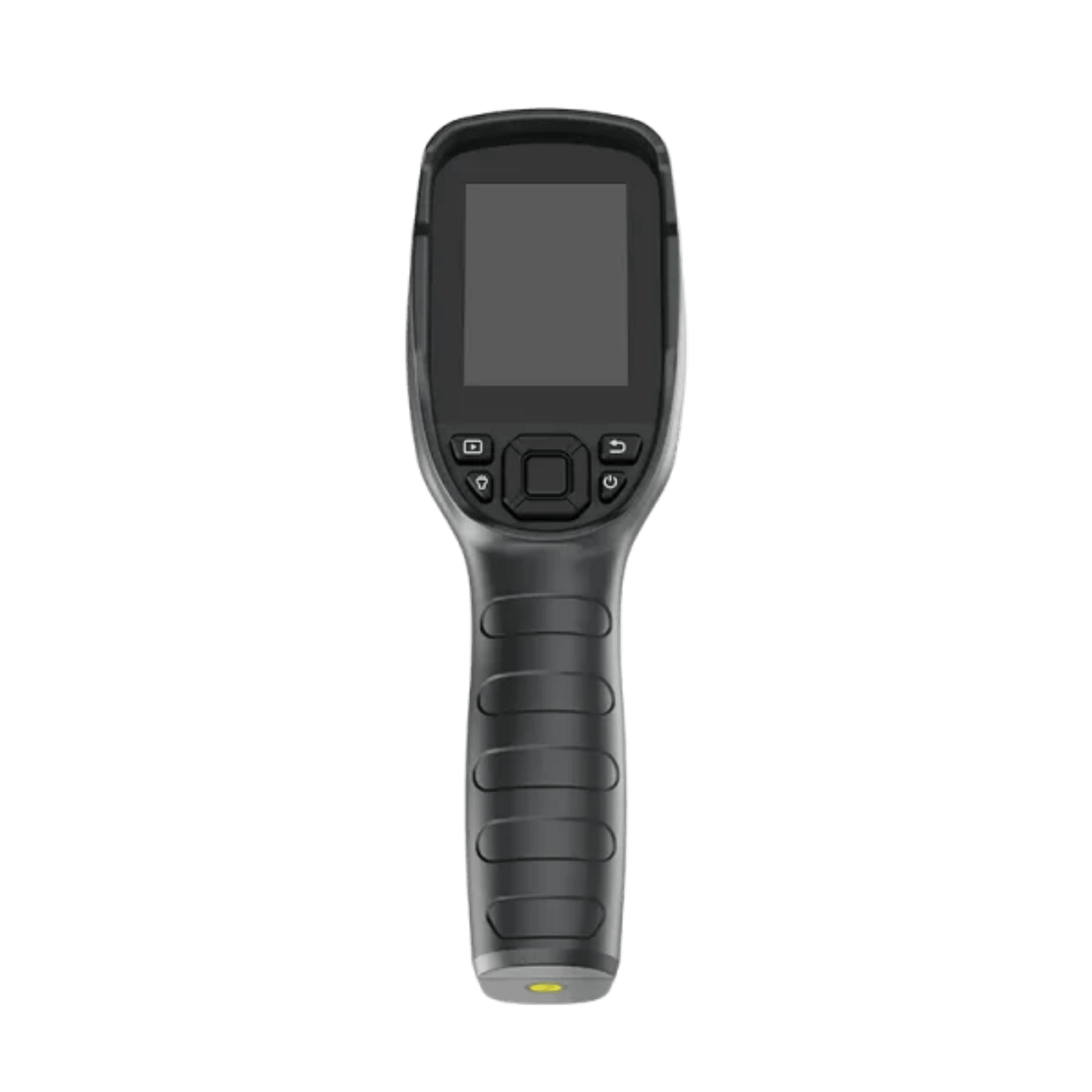 Raythink CX200: Facing rear, back view showcasing the 2.8-inch LCD screen for real-time temperature analysis.