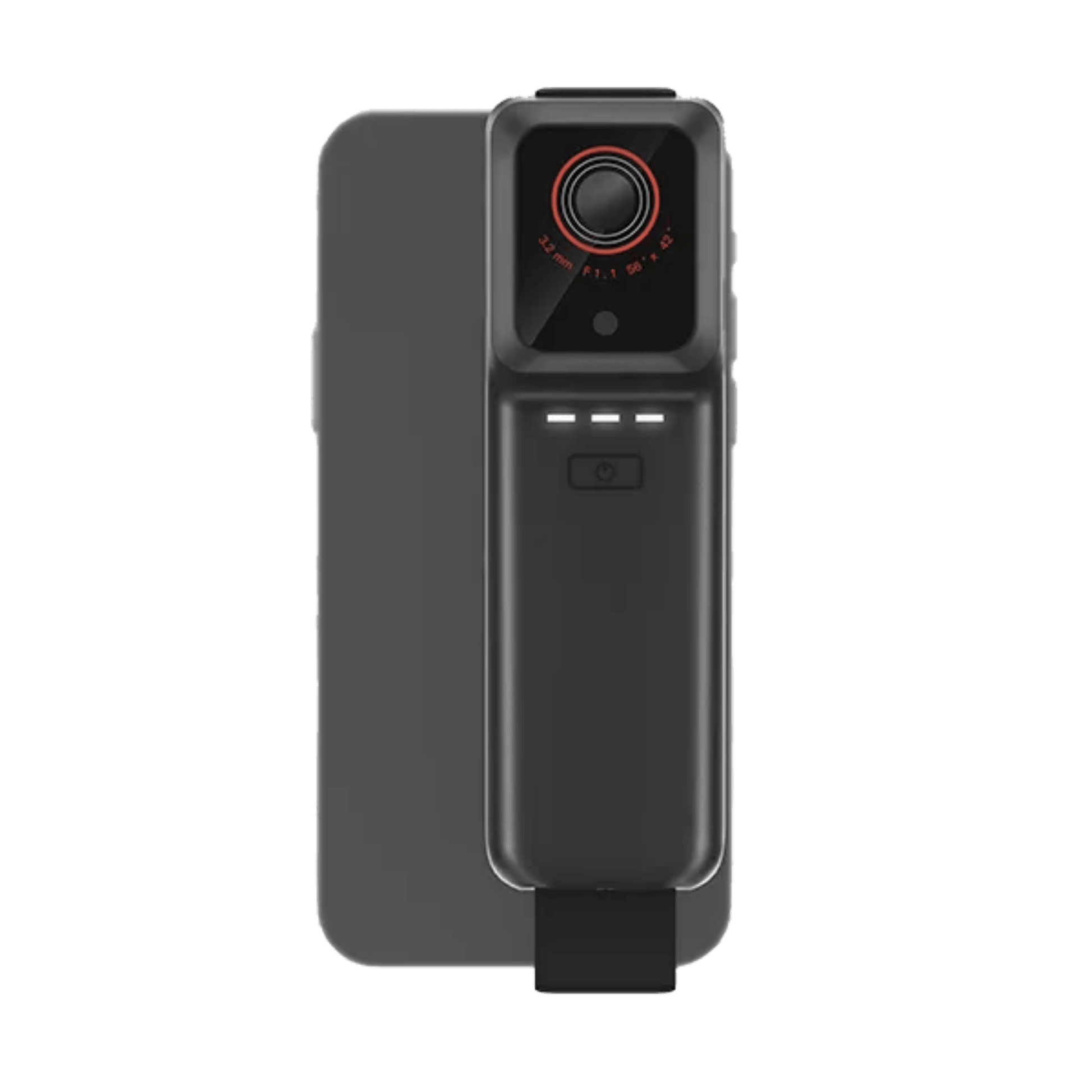 Raythink IX2 AIR Wireless Thermography Camera mounted on a smartphone for mobile thermography.