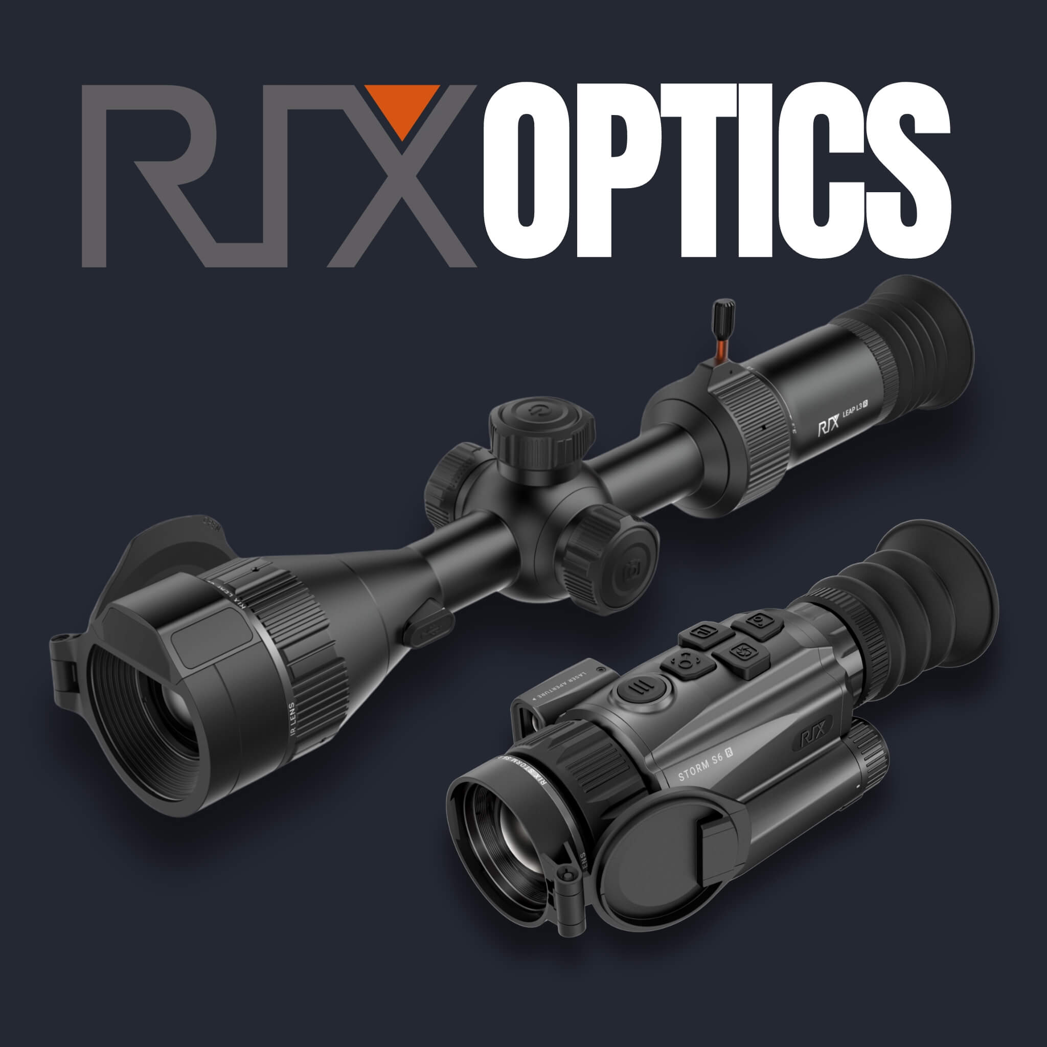 Load video: Rix Leap Series L12R HD Thermal Scope with 3x optical zoom