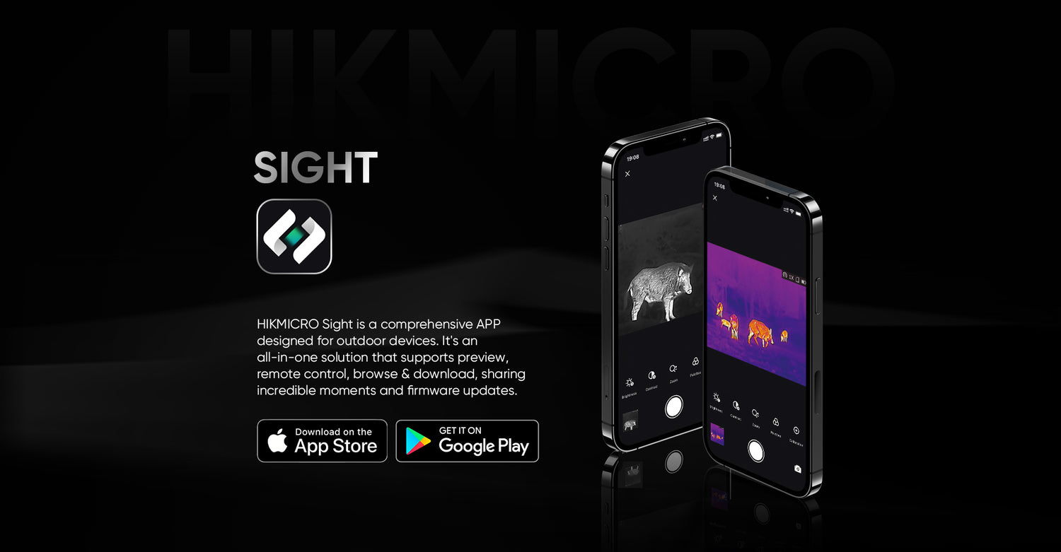 Sight App Software for HikMicro thermal imagers