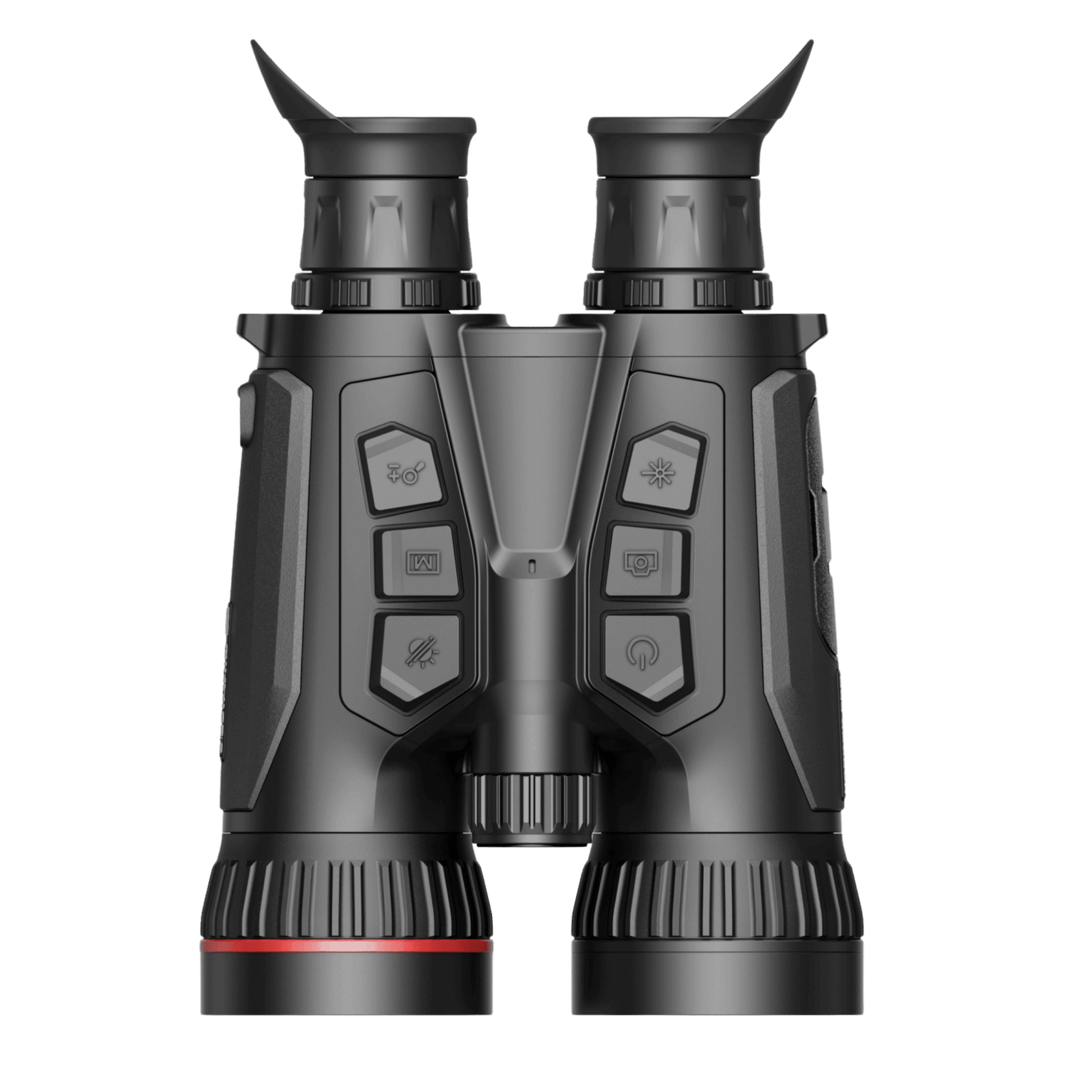 HIKMICRO Habrok HX60LS: Desktop view of the multispectral binocular, an all-in-one solution for hunting and birding