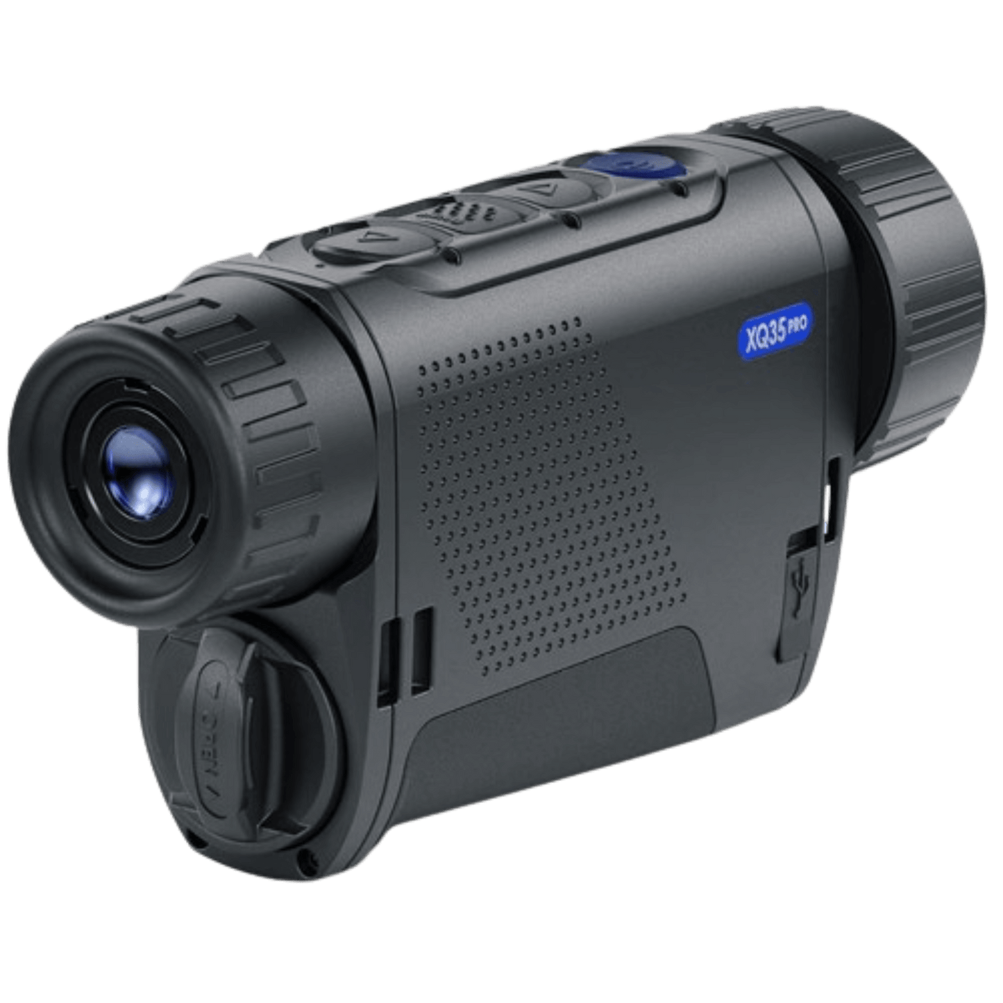 Pulsar Axion 2 XQ35 Pro thermal monocular, rear view