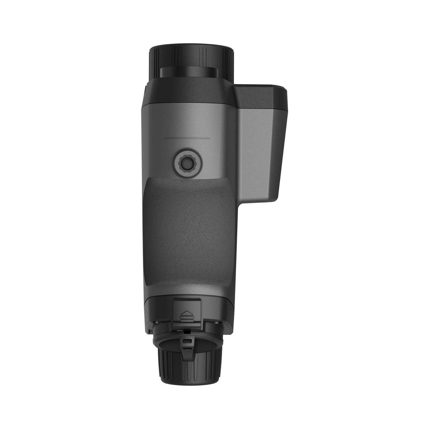 Cape Thermal imaging monocular for sale - HikMicro Gryphon GH35L Handheld thermal monocular bottom view with tripod and accessory mount