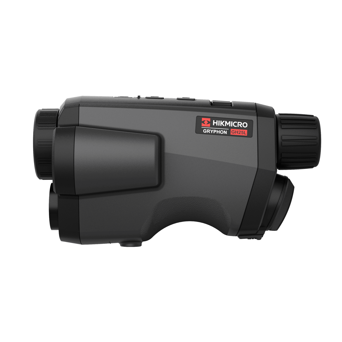 Cape Thermal imaging monocular for sale - HikMicro Gryphon GH25L Handheld thermal monocular left side view