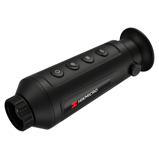 Cape Thermal - The best thermal imaging monoculars for sale - HikMicro LYNX Pro LH19 Handheld thermal imaging monocular - Left Side View