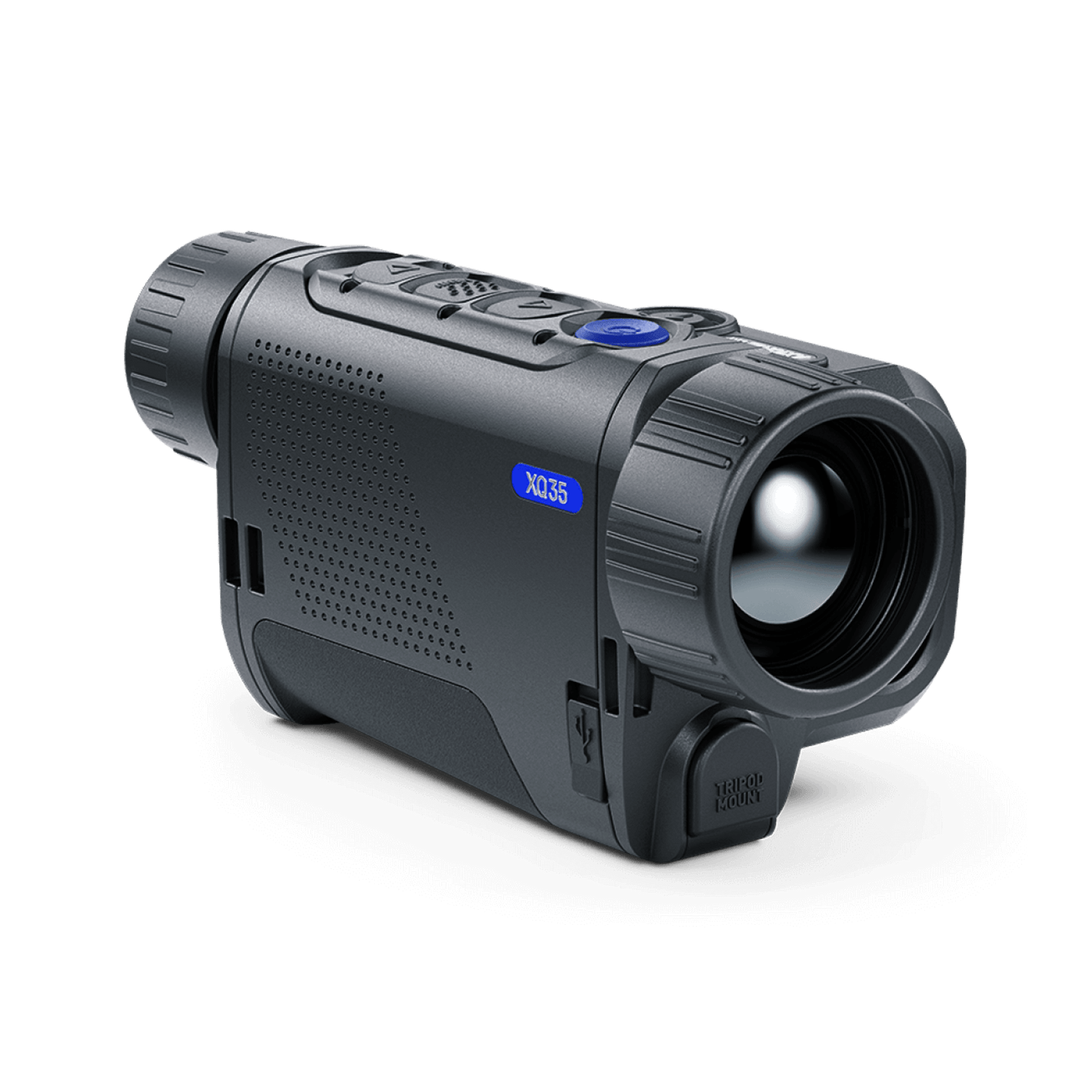 Pulsar Axion 2 XQ35 LRF Handheld Thermal Monocular for Sale with Cape Thermal Front Right View