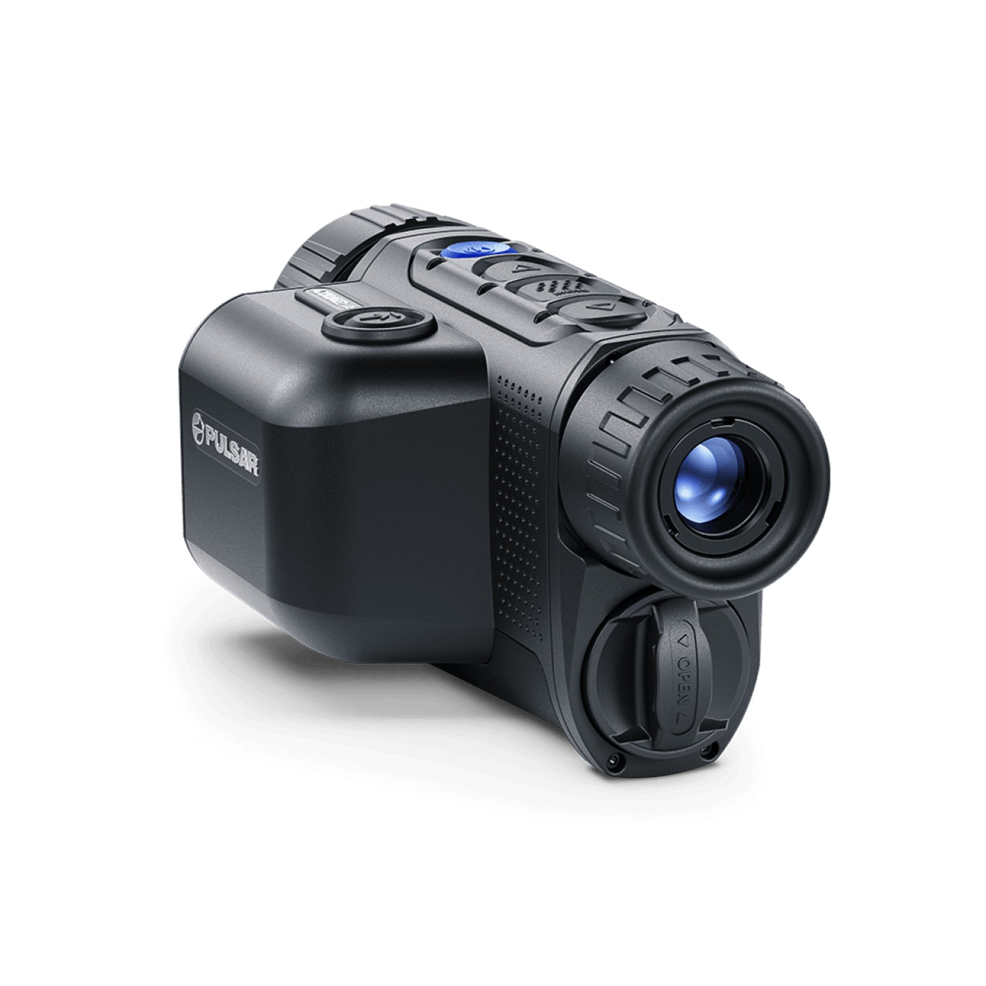 Pulsar Axion 2 XQ35 LRF Handheld Thermal Monocular for Sale with Cape Thermal Rear Left View