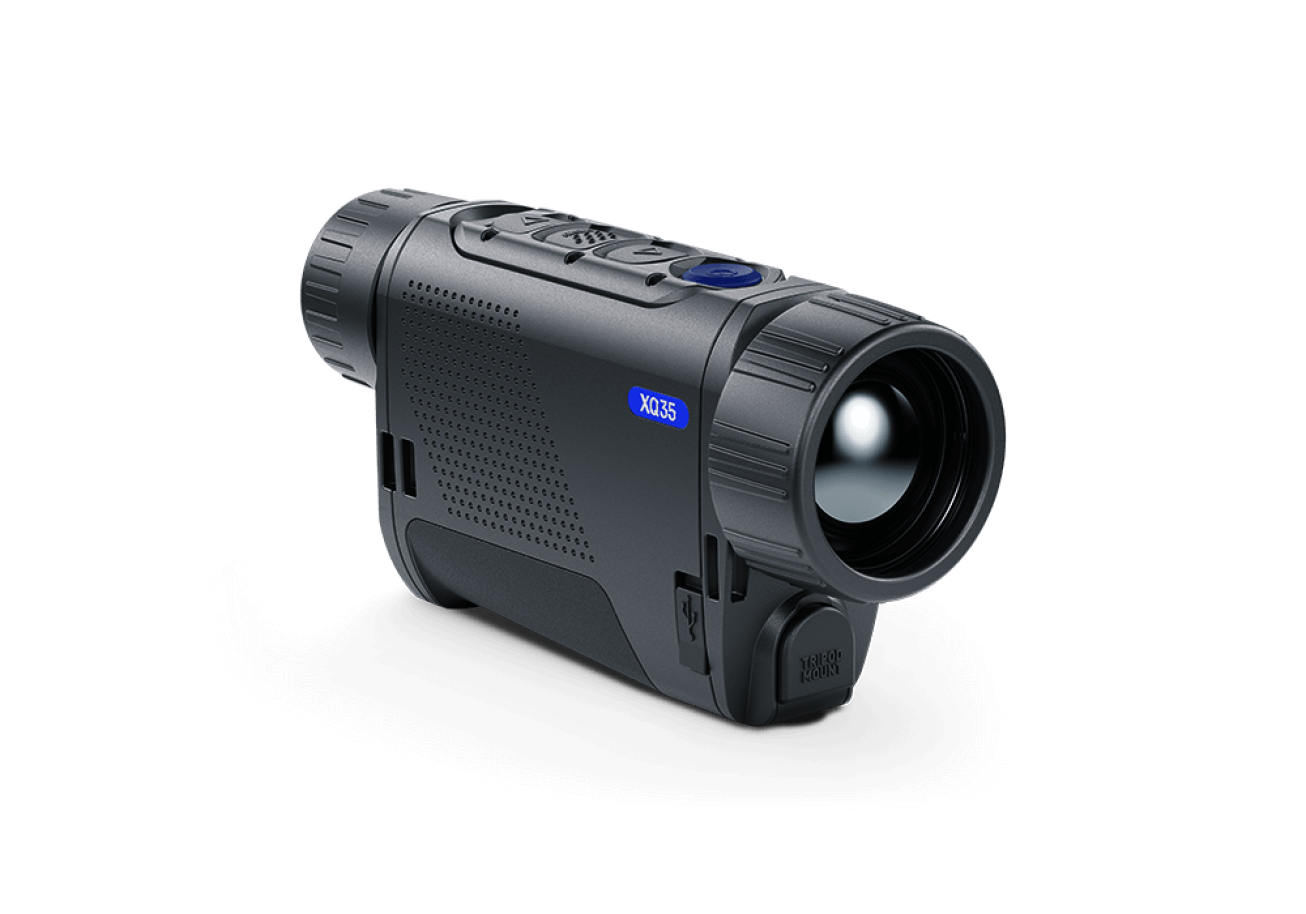 Pulsar Axion 2 XQ35 Handheld Thermal Monocular for Sale with Cape Thermal Front Right View