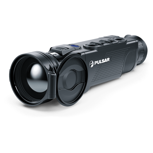Front Left View Pulsar Helion 2 XP50 Thermal Monocular - Cape Thermal