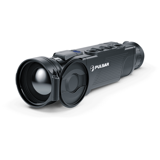 Front Left View Pulsar Helion 2 XQ38F Thermal Imaging Monocular - Cape Thermal
