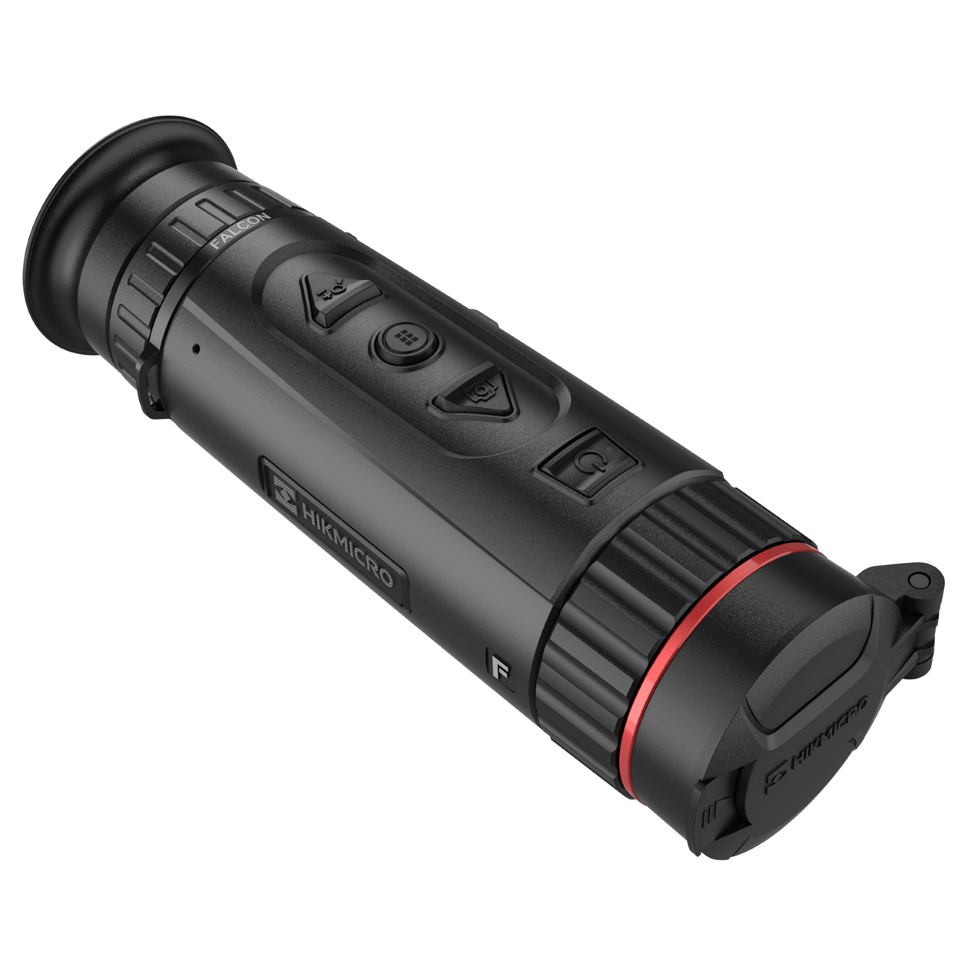 HikMicro Thermal Imaging Monocular for Sale - HikMicro Falcon Series FH25 - HM-TS43-25XG_W-FH25 - Front Right View from Top