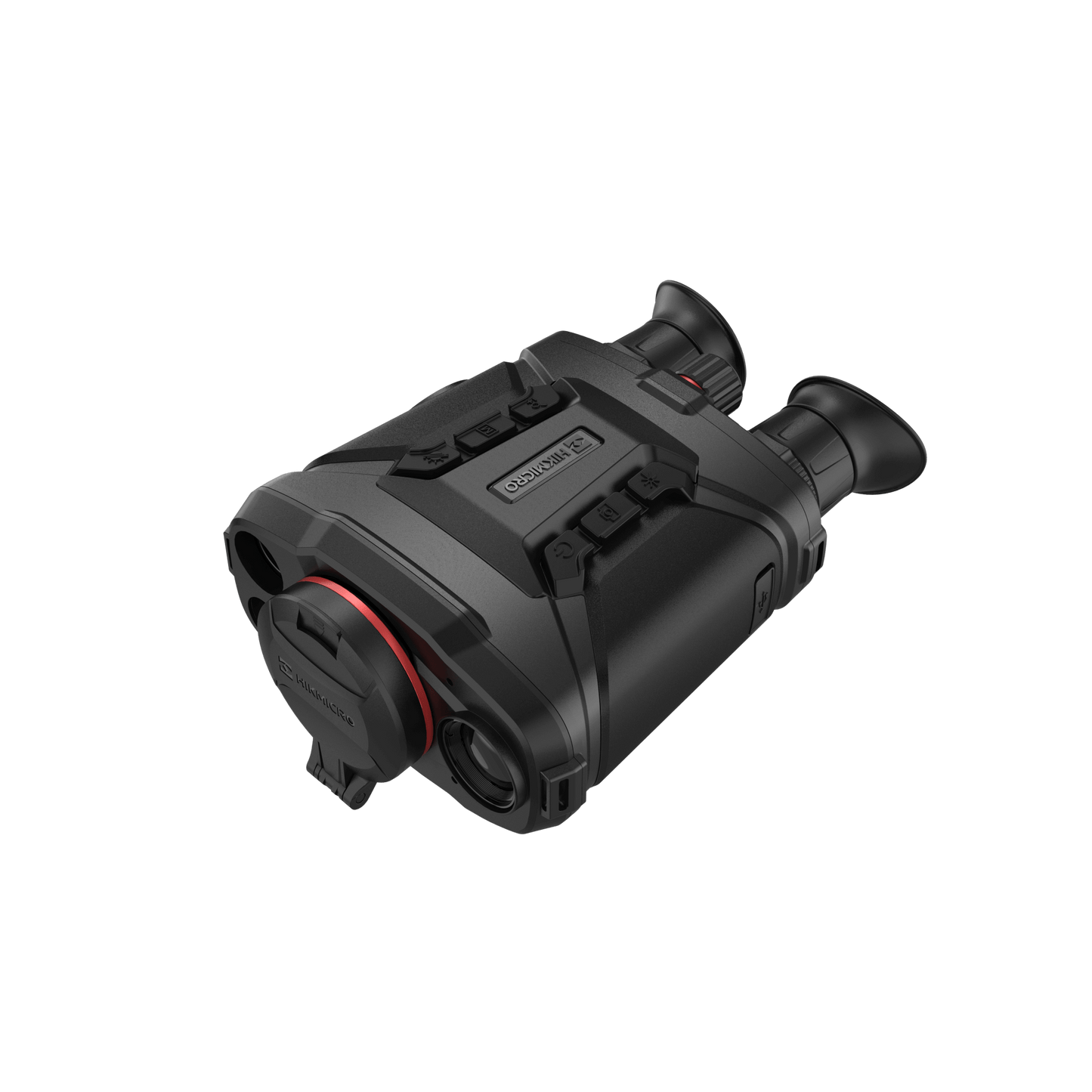 HikMicro Raptor RH50 handheld thermal binocular with infrared and optical capabilities - Front Left View