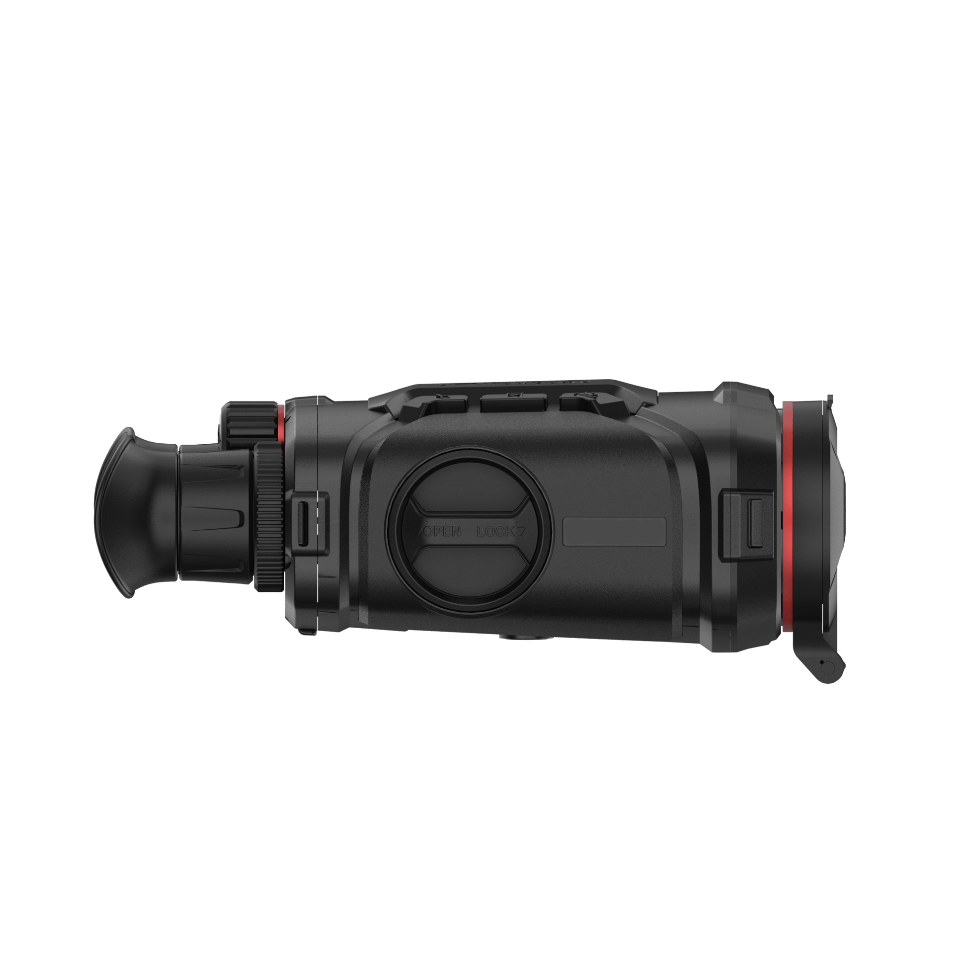 HikMicro Raptor RH50 handheld thermal binocular with infrared and optical capabilities - Right Side View