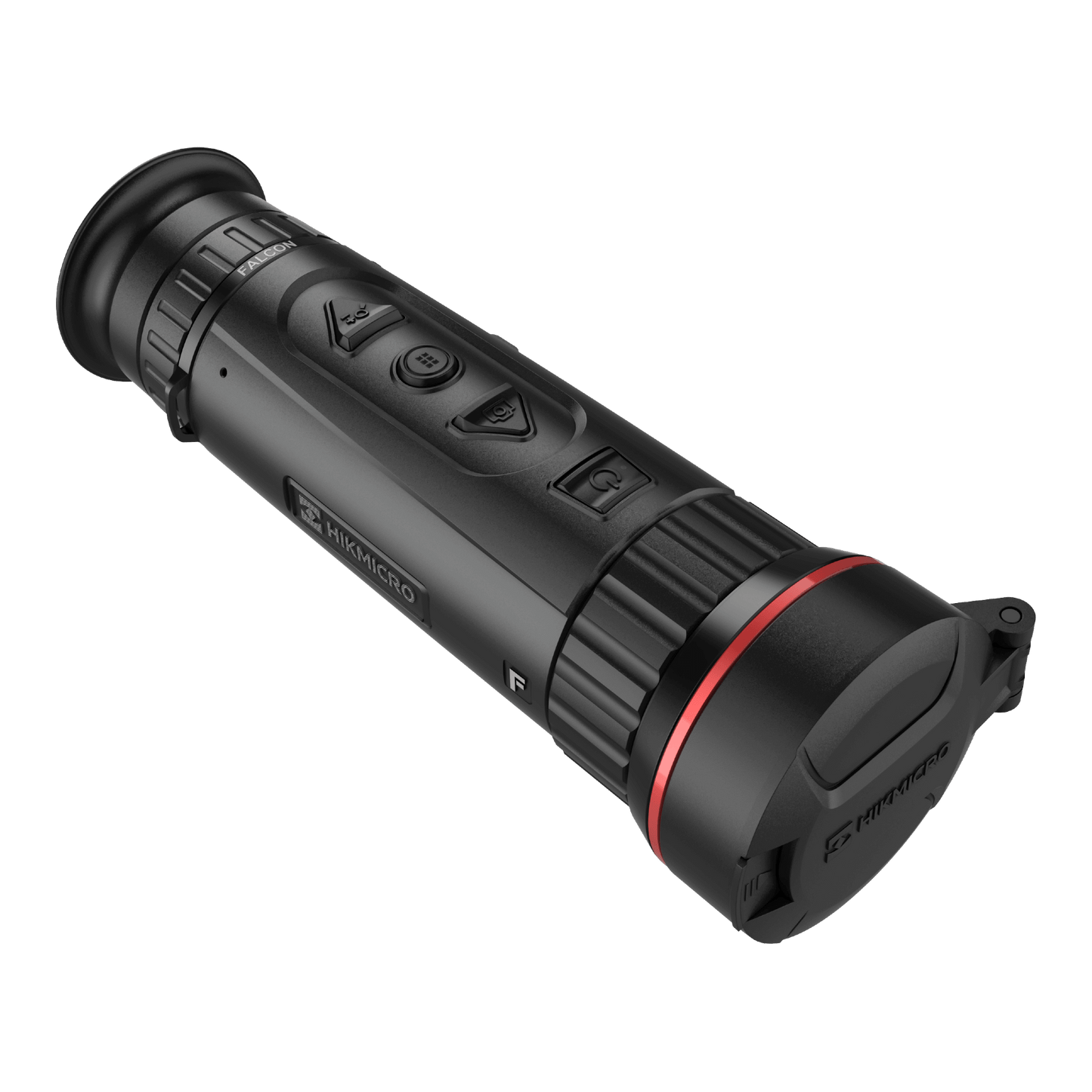 HikMicro Thermal Imaging Monocular for Sale - HikMicro Falcon Series FQ50 - HM-TS46-35XG_W-FQ50 -  Top front right side view