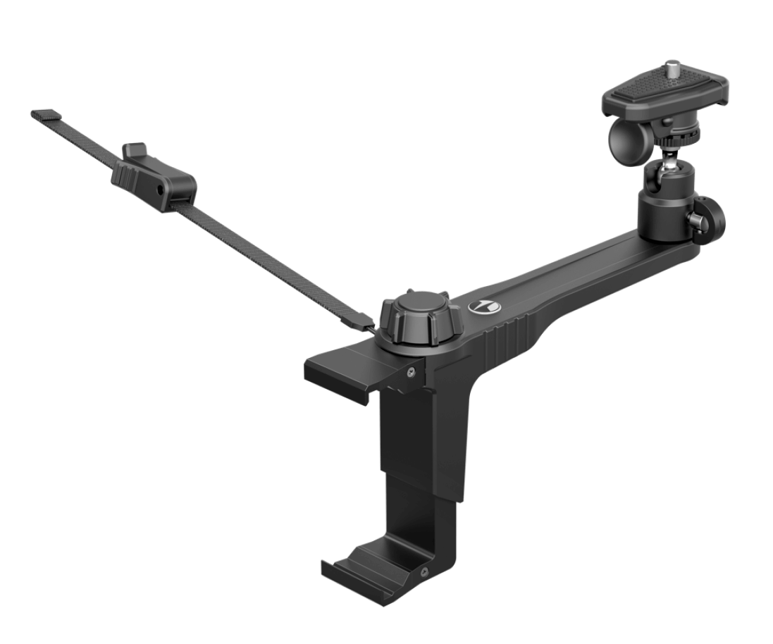 Pulsar Window Frame Mount with 1/4" Standard Tripod Screw and Weaver Rail from Cape Thermal Front View